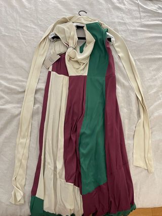 Golden Goose Vestito Beige, Verde, Viola