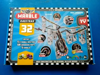 Canicas + Juego de canicas Marble Racetrax 32