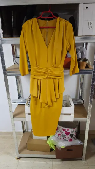 Vestido Mostaza