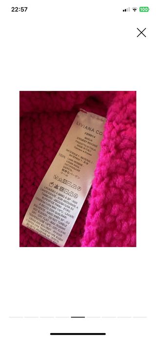 Maglione Liviana Conti fucsia