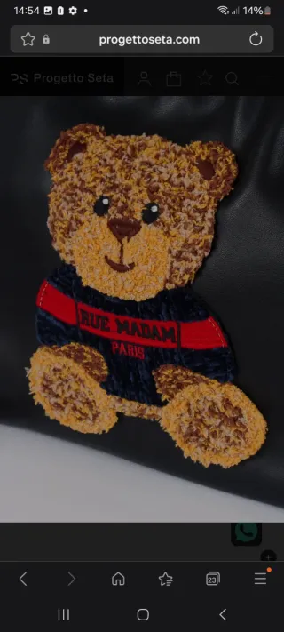 Zaino Rue Madam Paris Orsetto