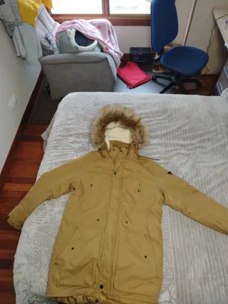 Chaqueta Bershka Beige Talla S