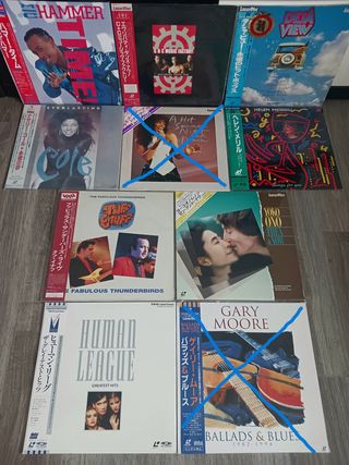 Laserdisc Laser disc Pack 8