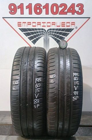 195 60 15 V MICHELIN RUEDA AL 90% VIDA UTIL