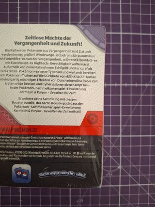 Pokémon Cartas Boosterbundle Carmesin & Purpur