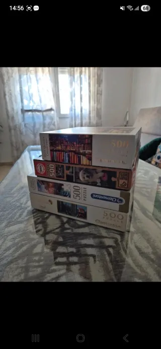 Pack 3 Puzzles 500 piezas