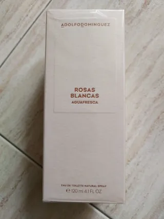 Adolfo Dominguez Rosas Blancas Agua Fresca 120ml