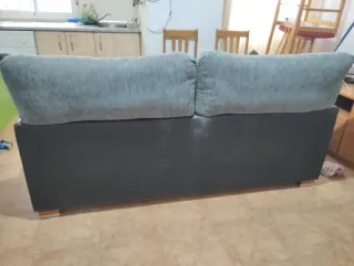 Sofá gris 195x85x99cm