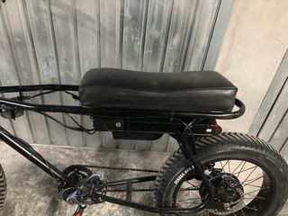 Bici Eléctrica Custom Negra