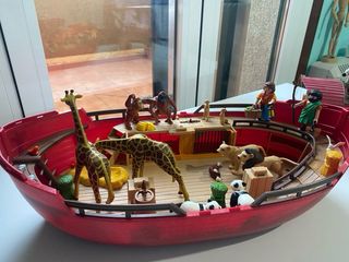 Arca de Noé Playmobil con animales No tiene caja