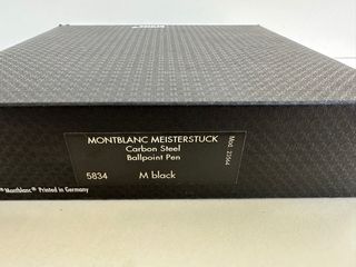 Montblanc Meisterstück Solitaire Carbon & Steel