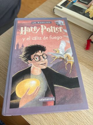 Harry Potter y el cáliz de fuego.