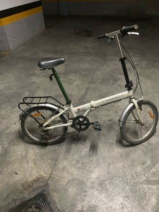 Bicicleta Plegable Urban Blanca