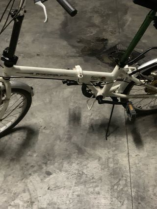 Bicicleta Plegable Urban Blanca