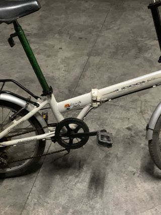 Bicicleta Plegable Urban Blanca