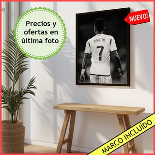Quadro Vinicius Jr Real Madrid - Poster Vini JR