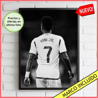 Quadro Vinicius Jr Real Madrid - Poster Vini JR