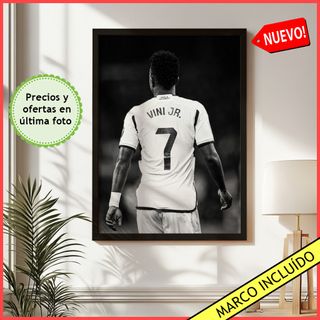 Quadro Vinicius Jr Real Madrid - Poster Vini JR