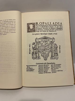 Libro Facsímil de la Propaladia (1517) RAE 1990
