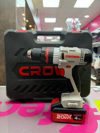 Taladro Electrico Crown Ct21075hmx-4 20v 4ah (Sin Uso)
