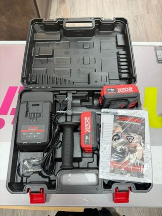 Taladro Electrico Crown Ct21075hmx-4 20v 4ah (Sin Uso)