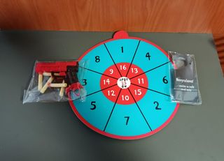 Juego Toiletdart Baño