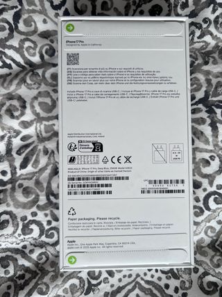 iPhone 17 Pro 256GB Azul