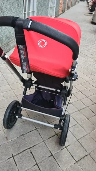Carrito Bugaboo Rojo y Rosa