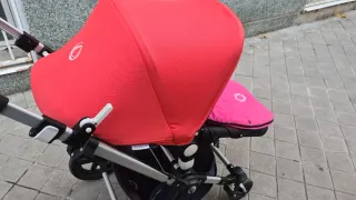 Carrito Bugaboo Rojo y Rosa