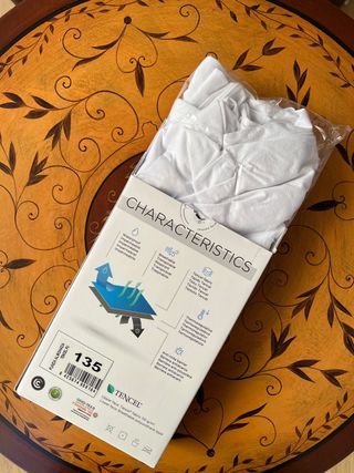 Funda Almohada Impermeable Tencel 135cm Nueva