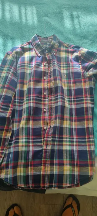 Camisa cuadros Ralph Lauren Talla M