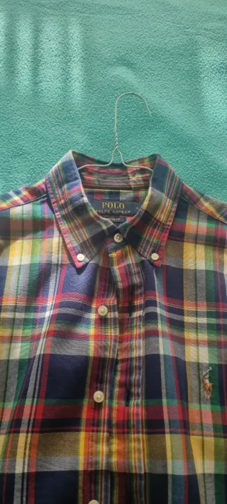 Camisa cuadros Ralph Lauren Talla M
