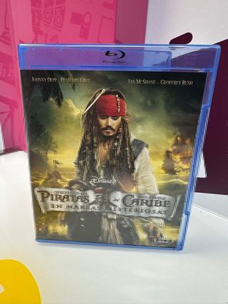 Película Blu_ray piratas del caribe en mareas misteriosas