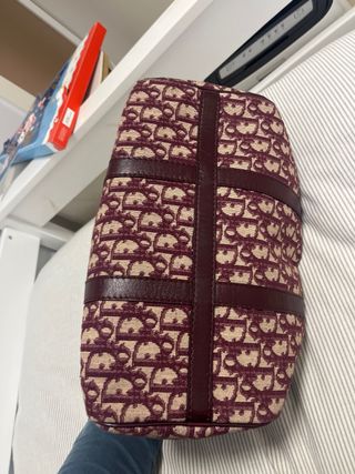 Bolso Marrón y Beige