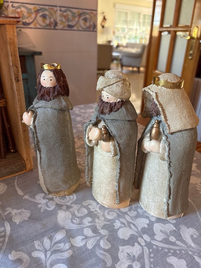 Belén de cerámica artesanal