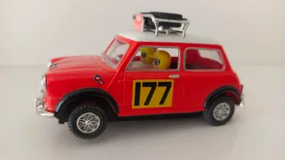Scalextric Coche Mini Rojo.