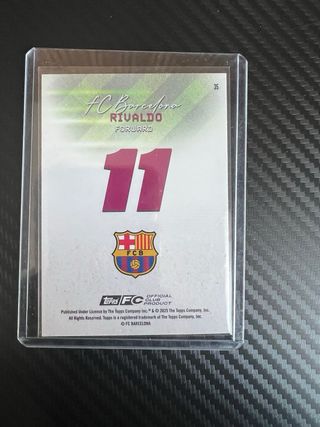 Rivaldo 111/199 Topps FC Barcelona