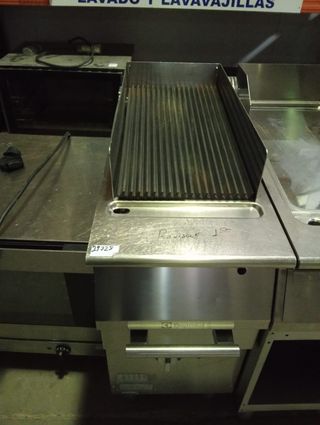 Plancha Cromo Duro + Barbacoa Gas Electrolux