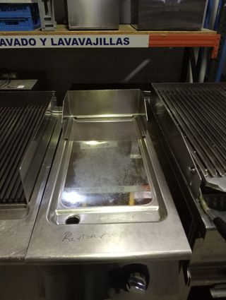 Plancha Cromo Duro + Barbacoa Gas Electrolux