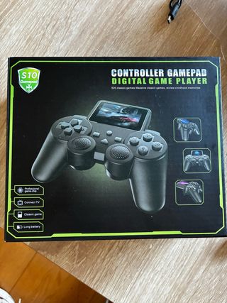 Consola Retro S10 Gamepad Negra