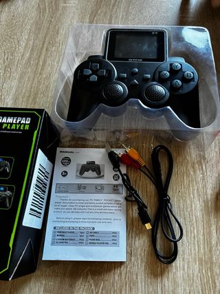 Consola Retro S10 Gamepad Negra