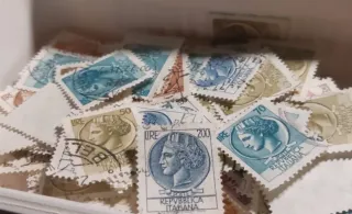 Francobolli Lire Rep Italiana serie Siracusana