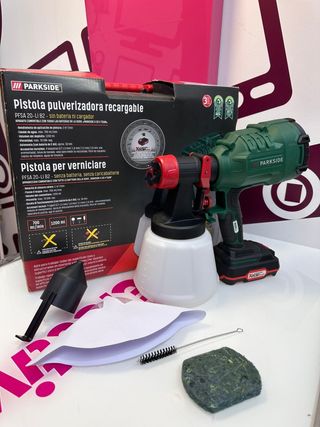 Pulverizador Recargable Parkside Pfsa 20lib2