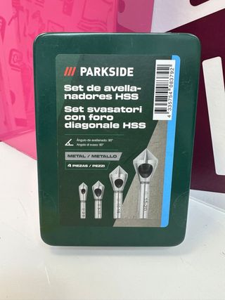 Llaves Parkside set de avellanadores hss