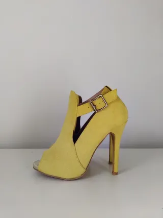 Scarpe tacco giallo senape PrimaDonna 36