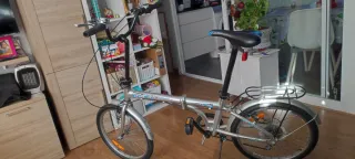 Bicicleta plegable aluminio seminueva