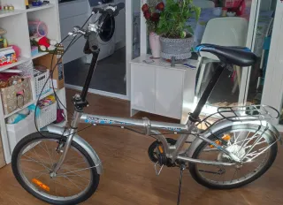 Bicicleta plegable aluminio seminueva