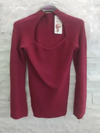 Maglietta donna scollo a V