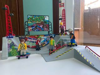 Playmobil Pista Skate Park Graffiti
