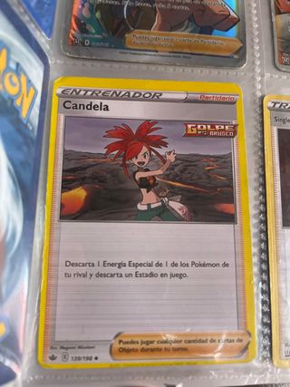 Carta Pokémon Entrenador Candela 139/198